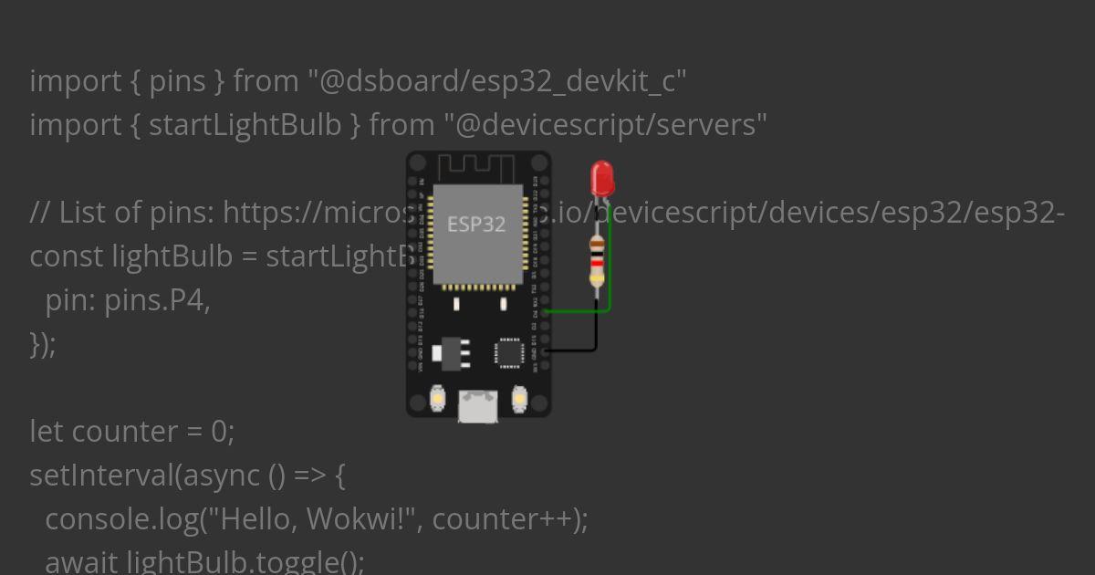 ESP32 Blinky